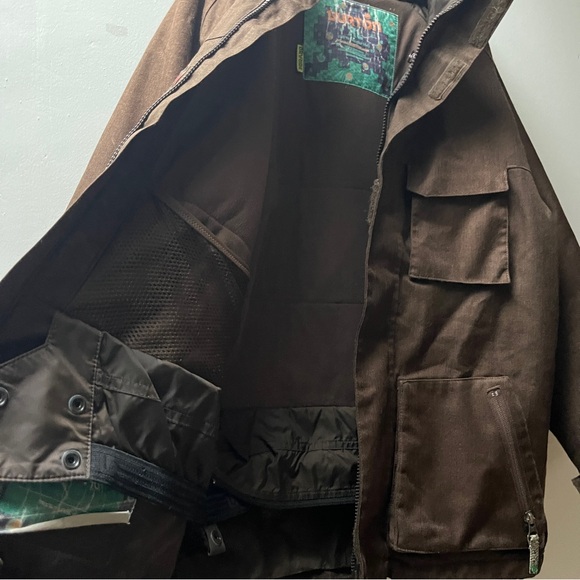 Burton- Brown snow jacket size 14-16yo - Picture 2 of 10
